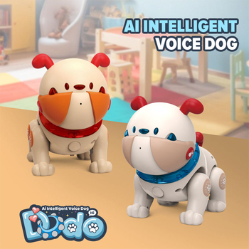 Educational AI Pet Music Dancing Voice Recording Touch Sensing